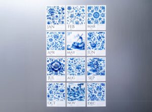 Delft Inspired Collection Calendar 2026
